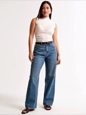 Abercrombie & Fitch The Loose High Rise Jeans – Curve Love